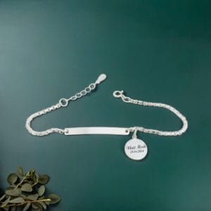 SALE 50% Lắc tay dây hộp mặt bảng tên bạc ta miễn phí khắc tên mix charm thiết kế Le'Mare Jewelry - món quà ý nghĩa dành cho bé yêu các dịp thôi nôi, đầy tháng, sinh nhật và các ngày kỷ niệm đặc biệt ...