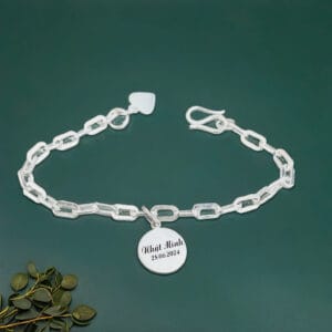 SALE 50% Lắc tay xích hộp bạc ta mix charm thiết kế Le'Mare Jewelry - món quà ý nghĩa dành cho bé yêu các dịp thôi nôi, đầy tháng, sinh nhật và các ngày kỷ niệm đặc biệt ...
