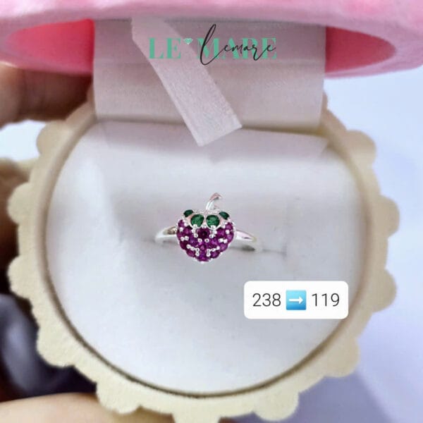 SALE 50% NHẪN BẠC KITTY 012 Le'Mare Jewelry - món quà ý nghĩa dành cho bé yêu các dịp thôi nôi, đầy tháng, sinh nhật và các ngày kỷ niệm đặc biệt ... - Hình ảnh 5