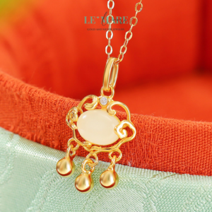 Dây Chuyền Ngọc Bích Vân Linh – Nơi ngọc bích chạm đến linh hồn mây trời BNDC02 Dây Chuyền Ngọc Bích Vân Linh – Nơi ngọc bích chạm đến linh hồn mây trời BNDC02 Le'mare Jewelry LMJ