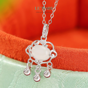 Dây Chuyền Ngọc Bích Vân Linh – Nơi ngọc bích chạm đến linh hồn mây trời BNDC02 Dây Chuyền Ngọc Bích Vân Linh – Nơi ngọc bích chạm đến linh hồn mây trời BNDC02 Le'mare Jewelry LMJ