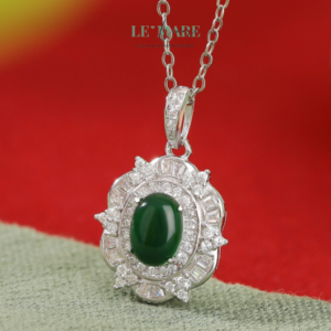 Hoa Minh – Bản giao hoà giữa ngọc bích, hoa và nắng BNDC06 Hoa Minh – Bản giao hoà giữa ngọc bích, hoa và nắng BNDC06 Le'mare Jewelry LMJ