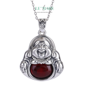 Dây Chuyền Ngọc Bích Bọc Bạc BNDC10 Dây Chuyền Ngọc Bích Bọc Bạc BNDC10 Le'mare Jewelry LMJ