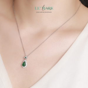 Dây Chuyền Ngọc Bích BNDC19 Dây Chuyền Ngọc Bích BNDC19 Le'mare Jewelry LMJ