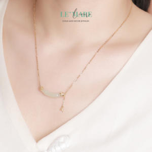 Dây Chuyền Ngọc Bích BNDC20 Dây Chuyền Ngọc Bích BNDC20 Le'mare Jewelry LMJ