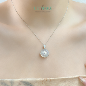 Dây chuyền ngọc bích nữ “Vân Tâm” – Nét đẹp mây ngọc giữa nhân gian BNDC21 Dây chuyền ngọc bích nữ “Vân Tâm” – Nét đẹp mây ngọc giữa nhân gian BNDC21 Le'mare Jewelry LMJ