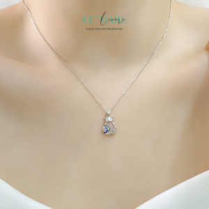 Dây Chuyền Ngọc Bích PHÚC KIM – Dấu ấn phồn vinh trong BNDC24 Dây Chuyền Ngọc Bích PHÚC KIM – Dấu ấn phồn vinh trong BNDC24 Le'mare Jewelry LMJ