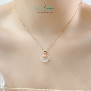 Ngọc Phiến – Làn quạt ngọc nâng niu quyền quý BNDC29 Ngọc Phiến – Làn quạt ngọc nâng niu quyền quý BNDC29 Le'mare Jewelry LMJ