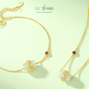 Dây Chuyền Ngọc Bích Trụ Tâm – Dây chuyền ngọc bích nữ mang hình hài của vững chãi và yêu thương BNDC36 Dây Chuyền Ngọc Bích Trụ Tâm – Dây chuyền ngọc bích nữ mang hình hài của vững chãi và yêu thương BNDC36 Le'mare Jewelry LMJ