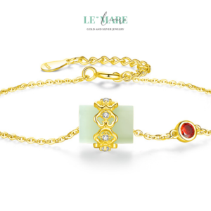 Dây Chuyền Ngọc Bích Trụ Tâm – Dây chuyền ngọc bích nữ mang hình hài của vững chãi và yêu thương BNDC36 Dây Chuyền Ngọc Bích Trụ Tâm – Dây chuyền ngọc bích nữ mang hình hài của vững chãi và yêu thương BNDC36 Le'mare Jewelry LMJ