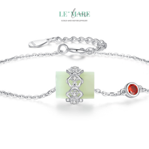 Dây Chuyền Ngọc Bích Trụ Tâm – Dây chuyền ngọc bích nữ mang hình hài của vững chãi và yêu thương BNDC36 Dây Chuyền Ngọc Bích Trụ Tâm – Dây chuyền ngọc bích nữ mang hình hài của vững chãi và yêu thương BNDC36 Le'mare Jewelry LMJ