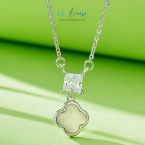 Dây Chuyền Ngọc Bích Ferlivia – Dây chuyền ngọc bích nữ chạm vào may mắn và hạnh phúc BNDC37 Dây Chuyền Ngọc Bích Ferlivia – Dây chuyền ngọc bích nữ chạm vào may mắn và hạnh phúc BNDC37 Le'mare Jewelry LMJ