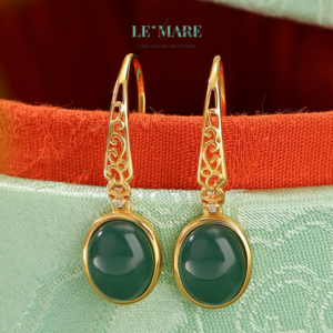 Khuyên tai Ngọc Bích nữ BNKT13