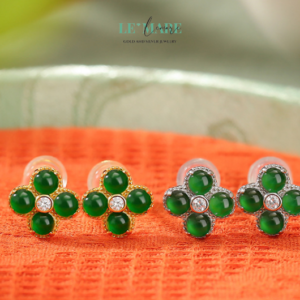 Khuyên tai Ngọc Bích nữ BNKT16