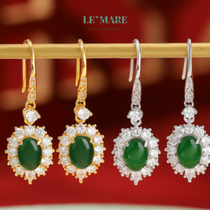 Khuyên tai Ngọc Bích nữ BNKT28