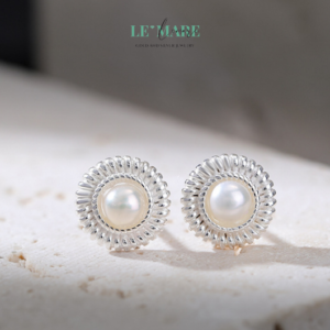 Khuyên tai Bạc nữ BNKT36