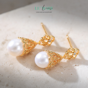 Khuyên tai Bạc nữ BNKT44 Khuyên tai Bạc nữ BNKT44 Le'mare Jewelry LMJ