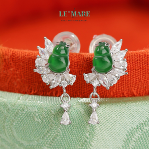 Khuyên tai Ngọc Bích nữ BNKT51