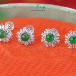 Khuyên tai Ngọc Bích nữ BNKT52