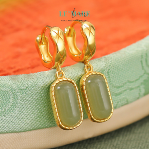 Khuyên tai Ngọc Bích nữ BNKT56