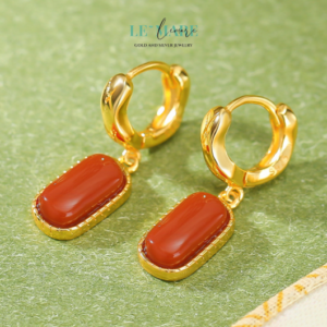 Alternative view of Khuyên tai Ngọc Bích nữ BNKT57