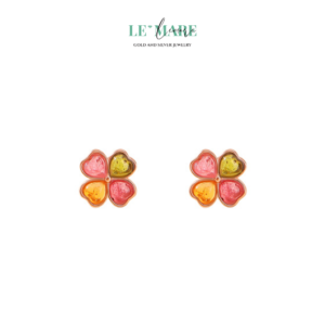 Khuyên tai Ngọc Bích BNKT59 Khuyên tai Ngọc Bích BNKT59 Le'mare Jewelry LMJ