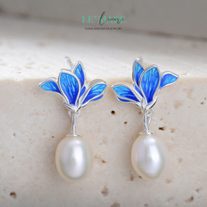 Khuyên tai Bạc BNKT60 Khuyên tai Bạc BNKT60 Le'mare Jewelry LMJ