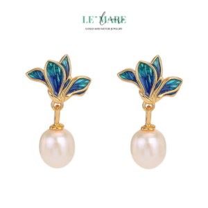 Khuyên tai Bạc BNKT60 Khuyên tai Bạc BNKT60 Le'mare Jewelry LMJ