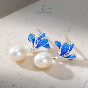 Khuyên tai Bạc BNKT60 Khuyên tai Bạc BNKT60 Le'mare Jewelry LMJ