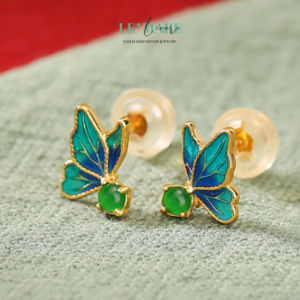 Khuyên tai Bạc nữ BNKT64 Khuyên tai Bạc nữ BNKT64 Le'mare Jewelry LMJ