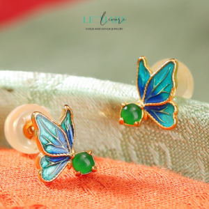 Khuyên tai Bạc nữ BNKT64 Khuyên tai Bạc nữ BNKT64 Le'mare Jewelry LMJ