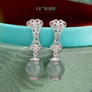 Khuyên tai Ngọc Bích nữ BNKT66