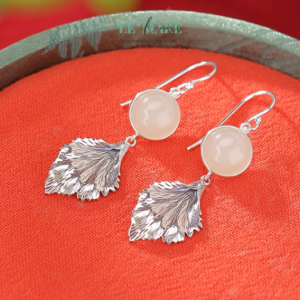 Alternative view of Khuyên tai Ngọc Bích nữ  BNKT67