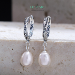 Khuyên tai Bạc nữ BNKT69