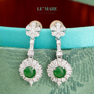 Khuyên tai Ngọc Bích nữ BNKT76