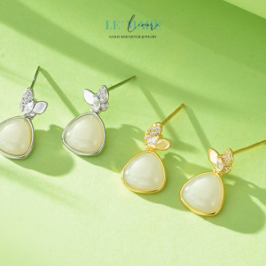 Khuyên tai Ngọc Bích nữ BNKT78