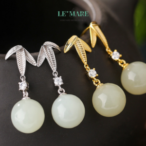 Khuyên tai Bạc nữ BNKT82 Khuyên tai Bạc nữ BNKT82 Le'mare Jewelry LMJ
