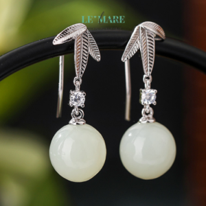 Khuyên tai Bạc nữ BNKT82 Khuyên tai Bạc nữ BNKT82 Le'mare Jewelry LMJ