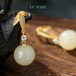 Khuyên tai Bạc nữ BNKT82 Khuyên tai Bạc nữ BNKT82 Le'mare Jewelry LMJ