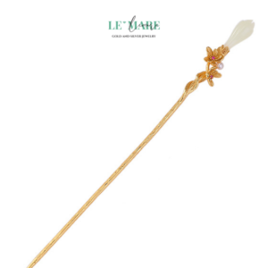 Trâm cài tóc ngọc bích Hoàng Diệp – Đóa hoa vàng rực rỡ trên mái tóc người thương BNTC03 Trâm cài tóc ngọc bích Hoàng Diệp – Đóa hoa vàng rực rỡ trên mái tóc người thương BNTC03 Le'mare Jewelry LMJ