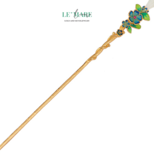 Trâm cài tóc ngọc bích Thanh Hoa – Cành hoa ngọc bích nở rộ trong mái tóc nàng BNTC04 Trâm cài tóc ngọc bích Thanh Hoa – Cành hoa ngọc bích nở rộ trong mái tóc nàng BNTC04 Le'mare Jewelry LMJ