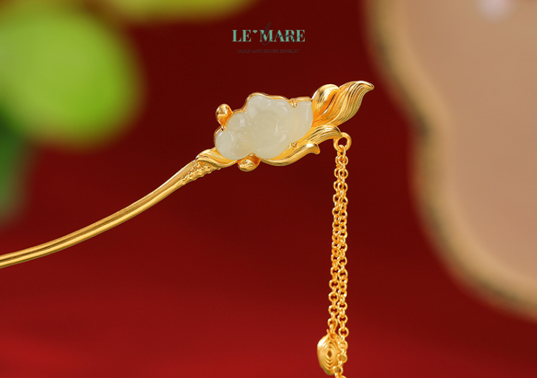 TRÂM CÀI TÓC DAO TÂM – TINH HOA VƯƠNG GIẢ TRONG MỘT CHIẾC TRÂM CÀI TÓC NGỌC BÍCH NỮ BNTC06 TRÂM CÀI TÓC DAO TÂM – TINH HOA VƯƠNG GIẢ TRONG MỘT CHIẾC TRÂM CÀI TÓC NGỌC BÍCH NỮ BNTC06 Le'mare Jewelry LMJ