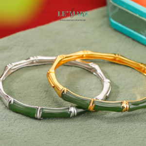 Lắc Tay Bạc Nữ Thanh Trúc – Vững Chãi và Bình An BNVT13