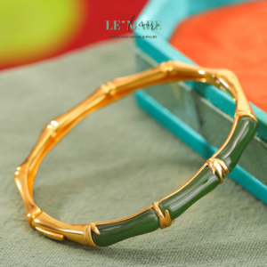 Lắc Tay Bạc Nữ Thanh Trúc – Vững Chãi và Bình An BNVT13 Lắc Tay Bạc Nữ Thanh Trúc – Vững Chãi và Bình An BNVT13 Le'mare Jewelry LMJ