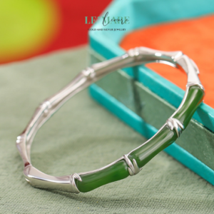 Lắc Tay Bạc Nữ Thanh Trúc – Vững Chãi và Bình An BNVT13 Lắc Tay Bạc Nữ Thanh Trúc – Vững Chãi và Bình An BNVT13 Le'mare Jewelry LMJ