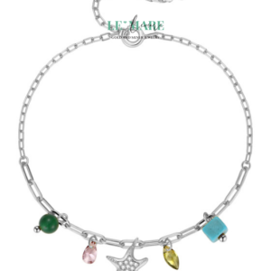 Vòng tay bạc nữ Aurelia – Dấu Ấn Sao Biển Trong Chiếc Vòng Tay Bạc Nữ Mê Hoặc BNVT22 Vòng tay bạc nữ Aurelia – Dấu Ấn Sao Biển Trong Chiếc Vòng Tay Bạc Nữ Mê Hoặc BNVT22 Le'mare Jewelry LMJ