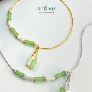 Vòng Tay Ngọc Bích Nữ – Mộc Trúc BNVT25