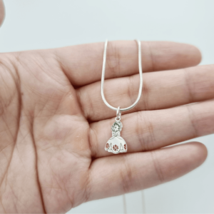 Dây chuyền mì trung bạc ta mặt công chúa Sophia đáng yêu cho bé gái Le'Mare Jewelry - Dây Chuyền Bạc Trẻ Em