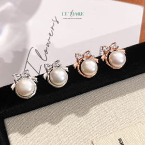 Khuyên tai bạc  nữ BNKT89