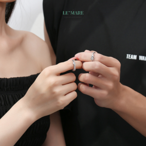 Alternative view of Nhẫn  bạc BNN15